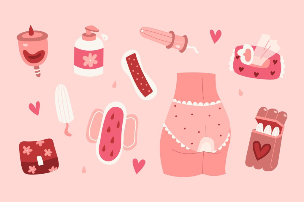 Feminine hygiene and care products