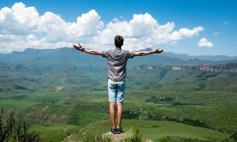 man and freedom